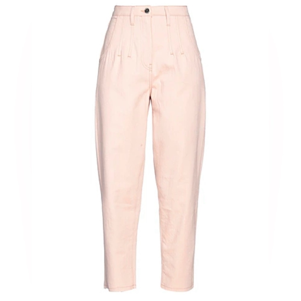 NWOT Women’s Beatrice Italian Made Light Pink Denim Jeans Size 29